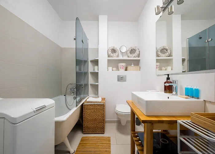 Apartmán Czerniakowska Quantic By Bookinghost Varšava